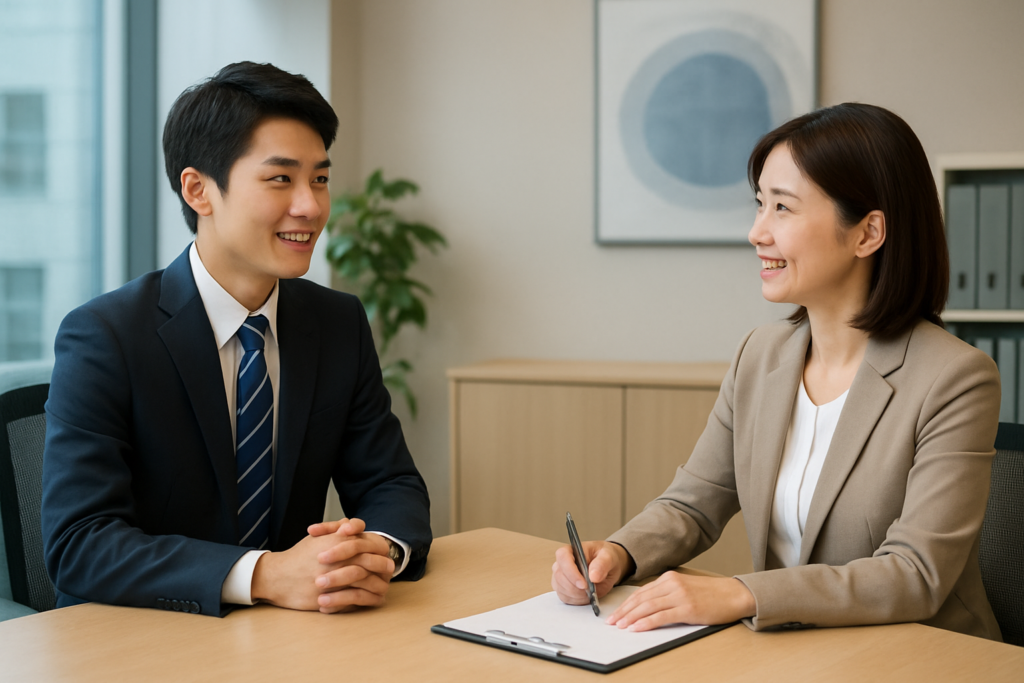 SBI損害保険株式会社への転職を検討する人のためのキャリア相談イメージ