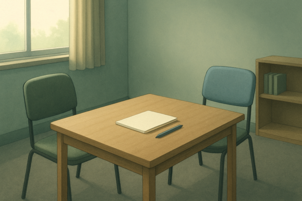 専門学校教員に向いてないと感じたときに適性と職場条件を整理するイメージ