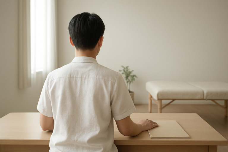 鍼灸師がきつい時に働き方と職場条件を見直すイメージ