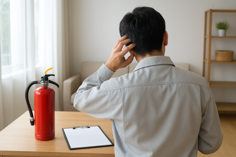 消防設備点検員に向いてないと感じたときに働き方を整理するイメージ
