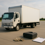 トラックの故障やトラブル時の対処と点検を整理するイメージ
