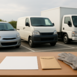 乗用車とトラックの維持費を車種別に比較するイメージ
