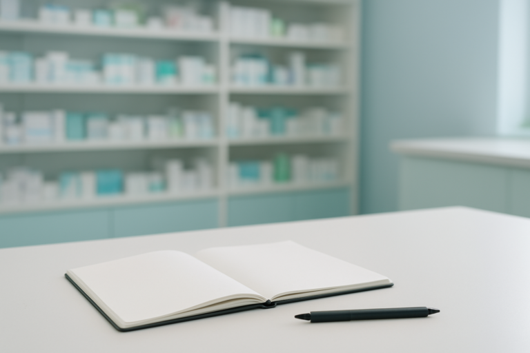 薬剤師がきついと感じたときに職場条件を整理するイメージ